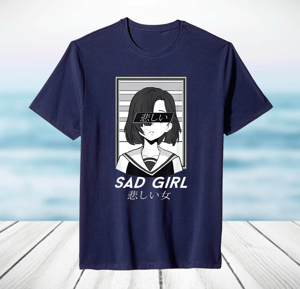 anime face t shirt